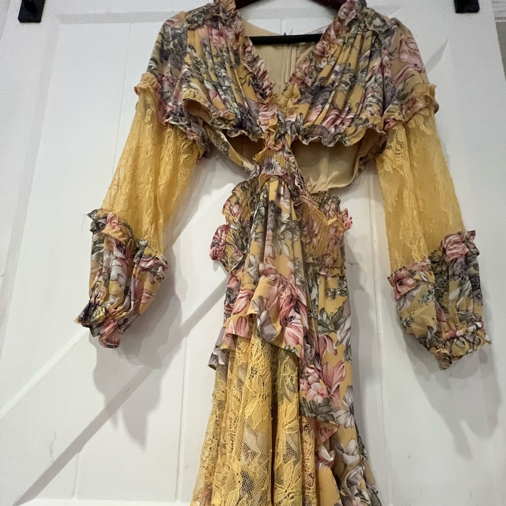 Small flirty lace dress